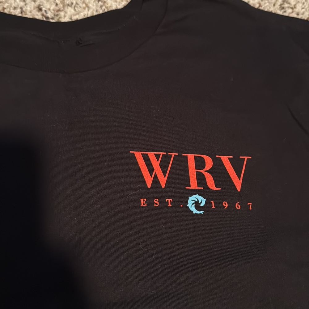 WRV Wave Rider Black Long Sleeve sz M - Picture 2 of 7